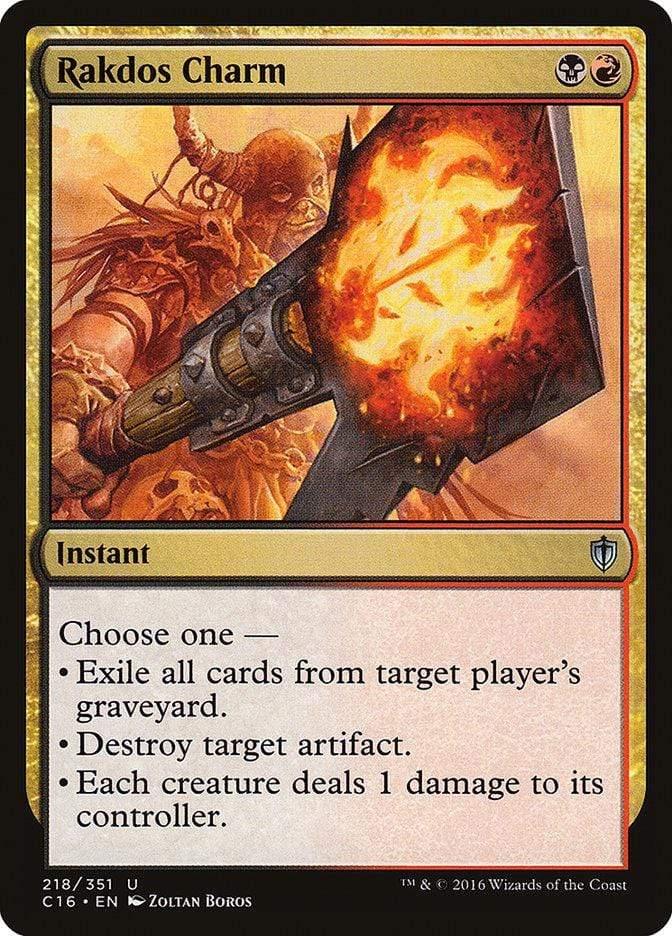 Magic: The Gathering MTG Single Rakdos Charm [Commander 2016]