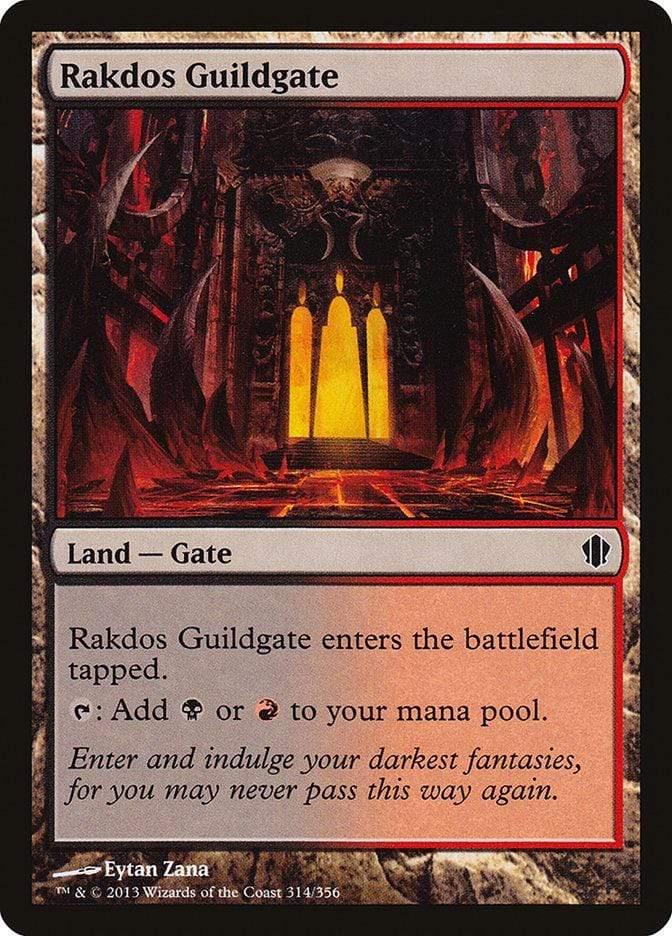 Magic: The Gathering MTG Single Rakdos Guildgate [Commander 2013]