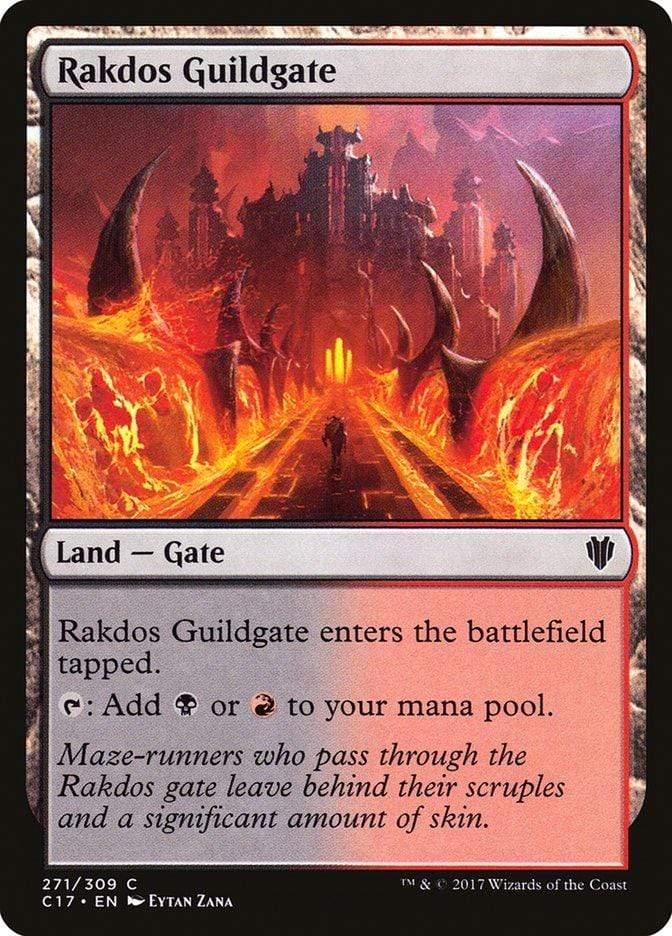 Magic: The Gathering MTG Single Rakdos Guildgate [Commander 2017]