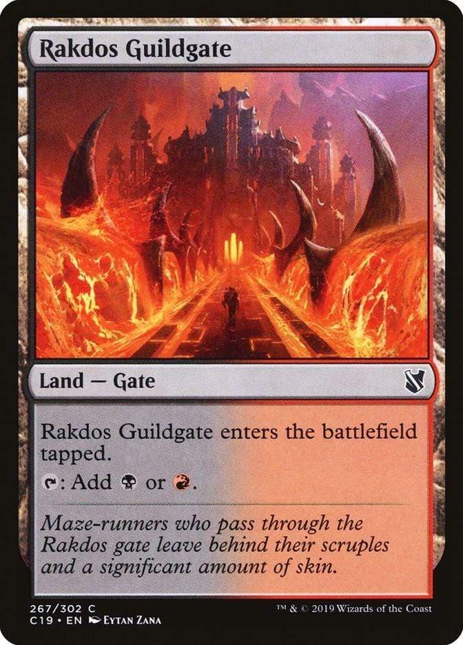 Magic: The Gathering MTG Single Rakdos Guildgate [Commander 2019]
