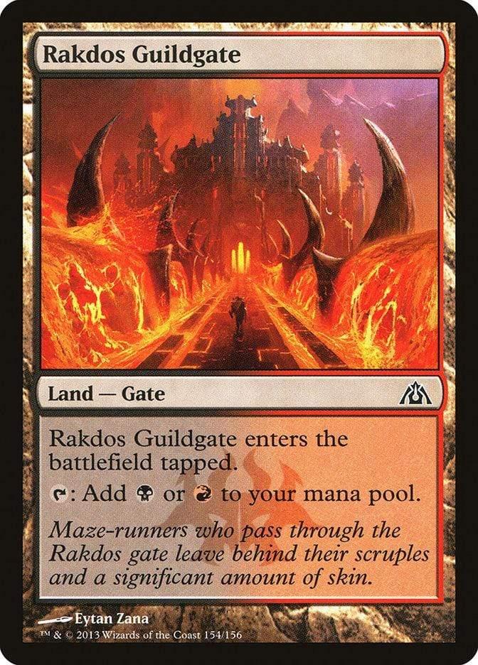 Magic: The Gathering MTG Single Rakdos Guildgate [Dragon's Maze]