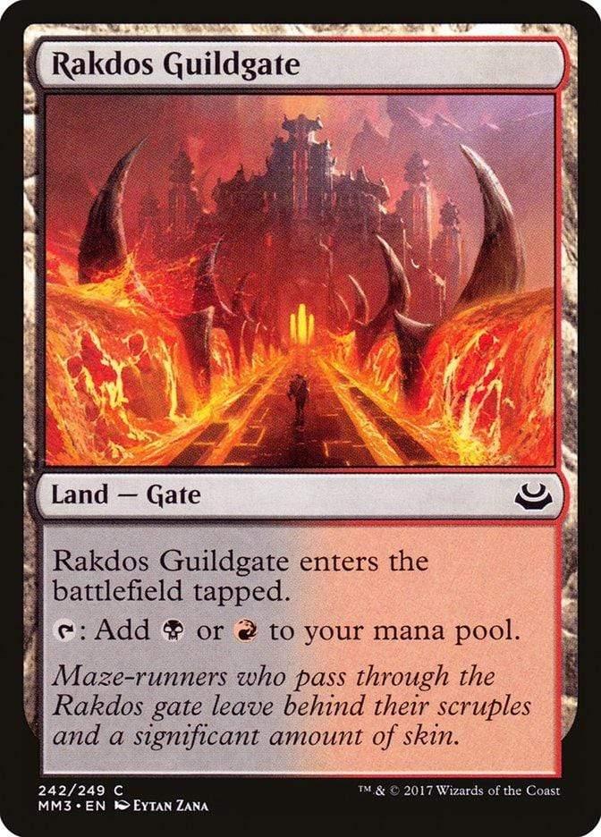 Magic: The Gathering MTG Single Rakdos Guildgate [Modern Masters 2017]