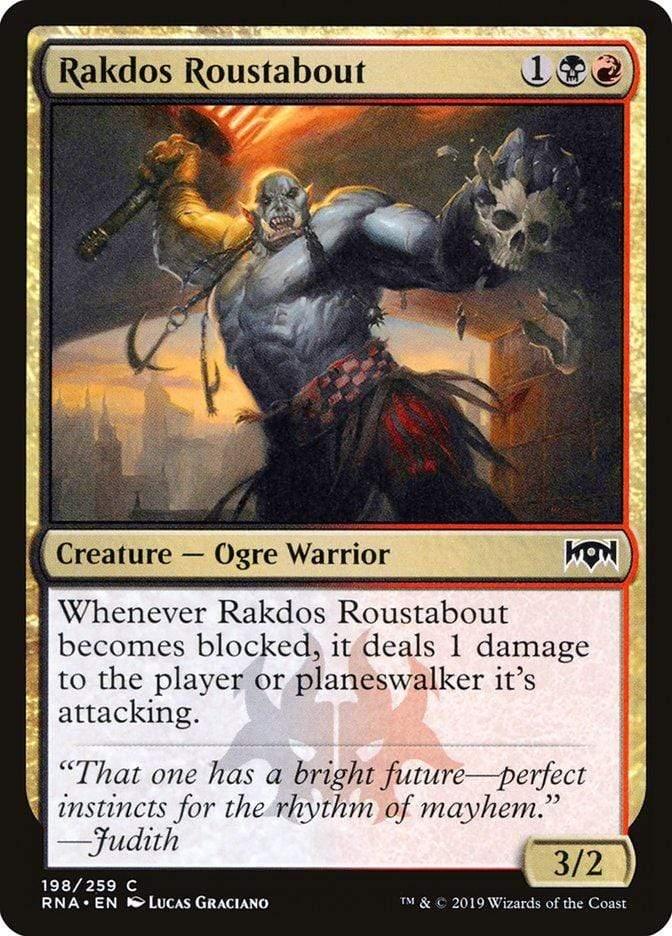 Magic: The Gathering MTG Single Rakdos Roustabout [Ravnica Allegiance]