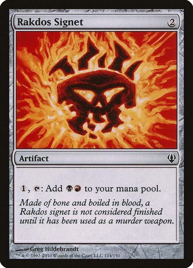 Magic: The Gathering MTG Single Rakdos Signet [Archenemy]