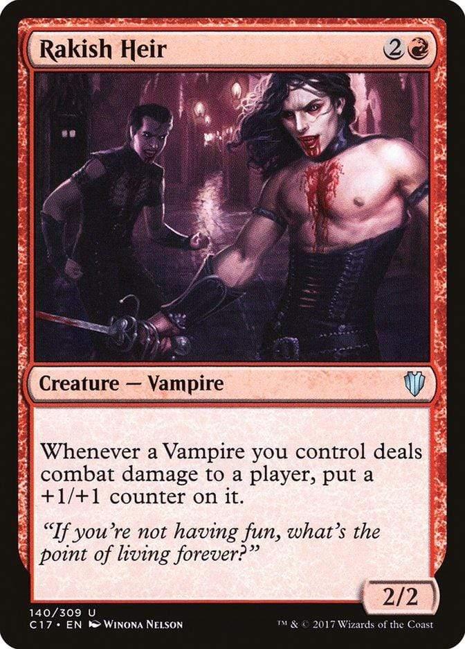 Magic: The Gathering MTG Single Rakish Heir [Commander 2017]