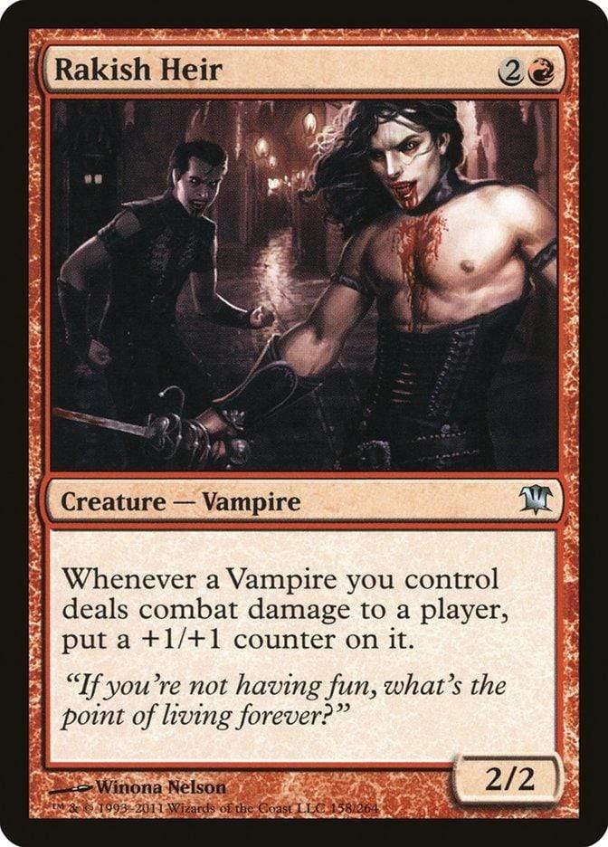 Magic: The Gathering MTG Single Rakish Heir [Innistrad]