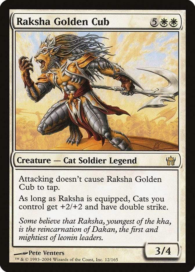 Magic: The Gathering MTG Single Raksha Golden Cub [Fifth Dawn]