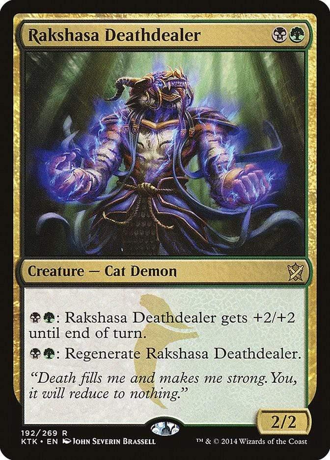 Magic: The Gathering MTG Single Rakshasa Deathdealer [Khans of Tarkir]