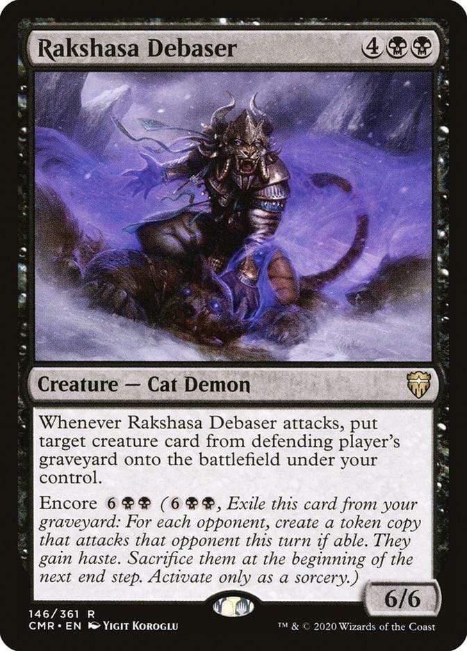 Magic: The Gathering MTG Single Rakshasa Debaser [Commander Legends]