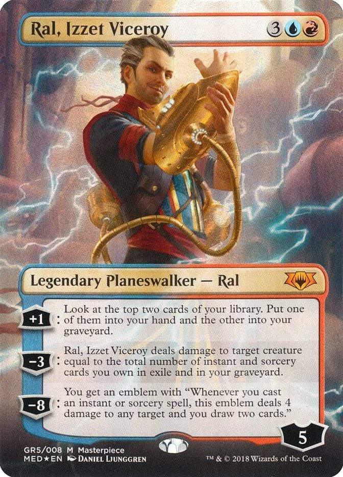 Magic: The Gathering MTG Single Ral, Izzet Viceroy [Mythic Edition]