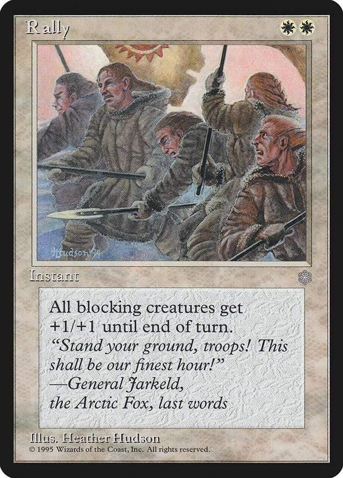Magic: The Gathering MTG Single Rally [Ice Age]