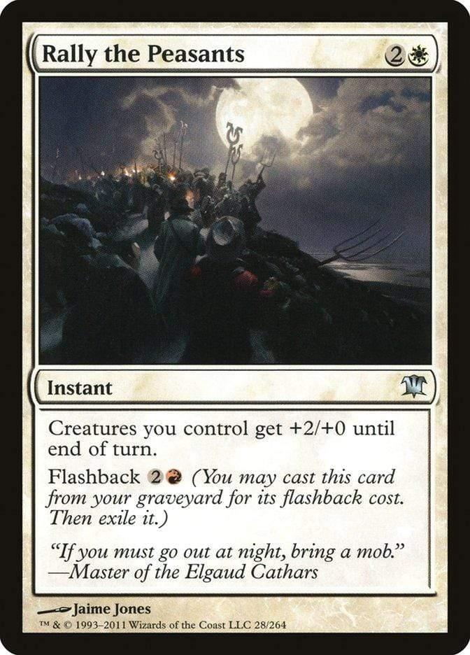 Magic: The Gathering MTG Single Rally the Peasants [Innistrad]