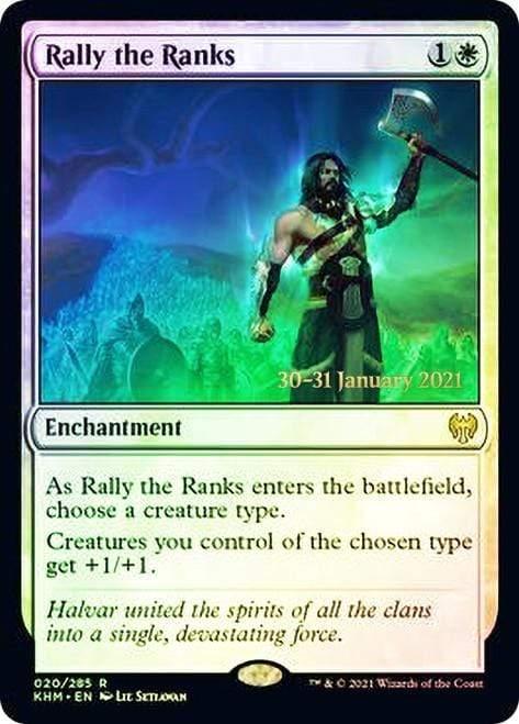 Magic: The Gathering MTG Single Rally the Ranks  [Kaldheim Prerelease Promos]