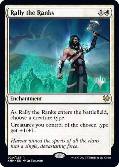 Magic: The Gathering MTG Single Rally the Ranks [Kaldheim Promo Pack]