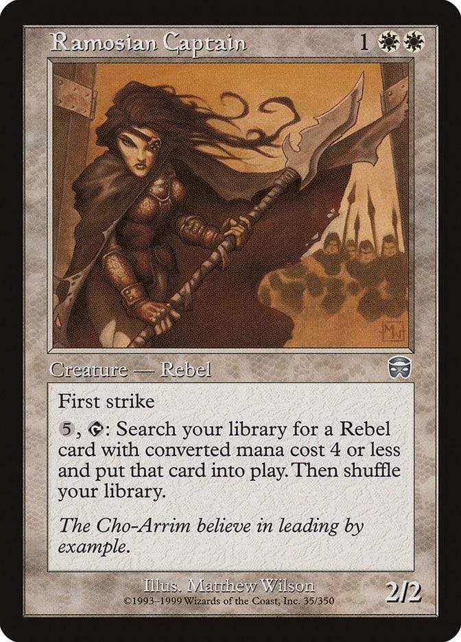 Magic: The Gathering MTG Single Ramosian Captain [Mercadian Masques]
