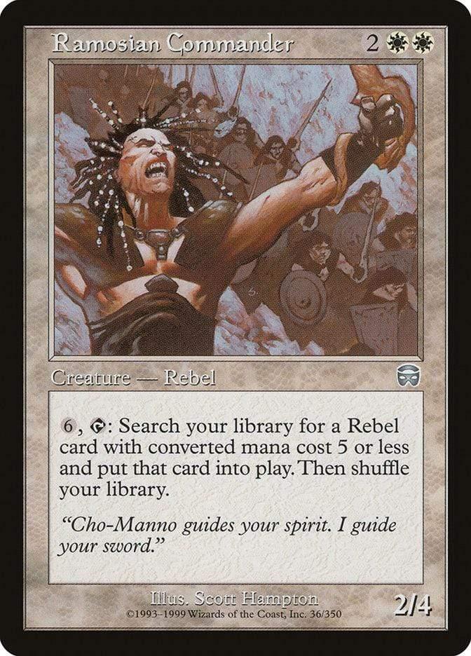 Magic: The Gathering MTG Single Ramosian Commander [Mercadian Masques]
