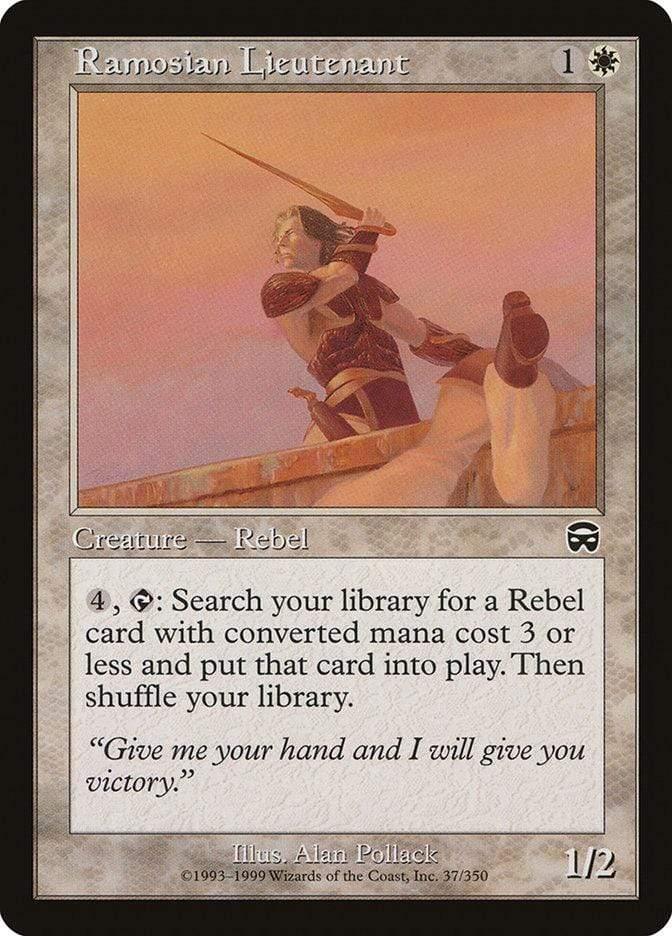 Magic: The Gathering MTG Single Ramosian Lieutenant [Mercadian Masques]