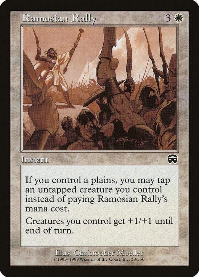 Magic: The Gathering MTG Single Ramosian Rally [Mercadian Masques]