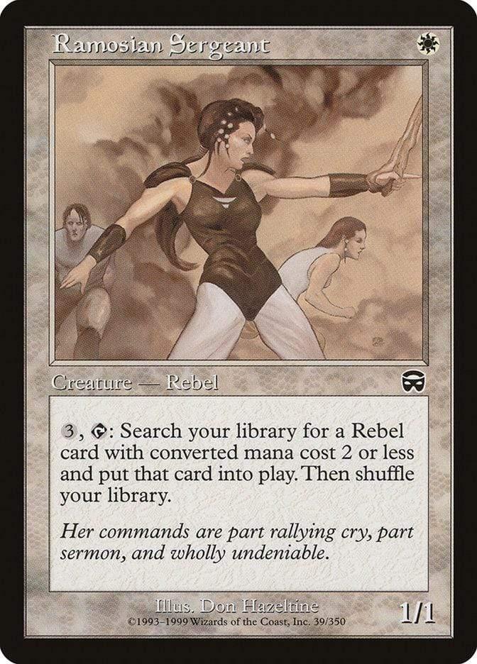 Magic: The Gathering MTG Single Ramosian Sergeant [Mercadian Masques]