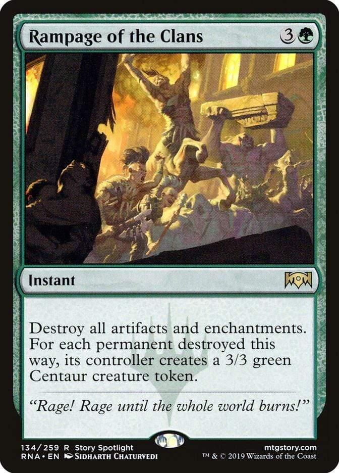 Magic: The Gathering MTG Single Rampage of the Clans [Ravnica Allegiance]