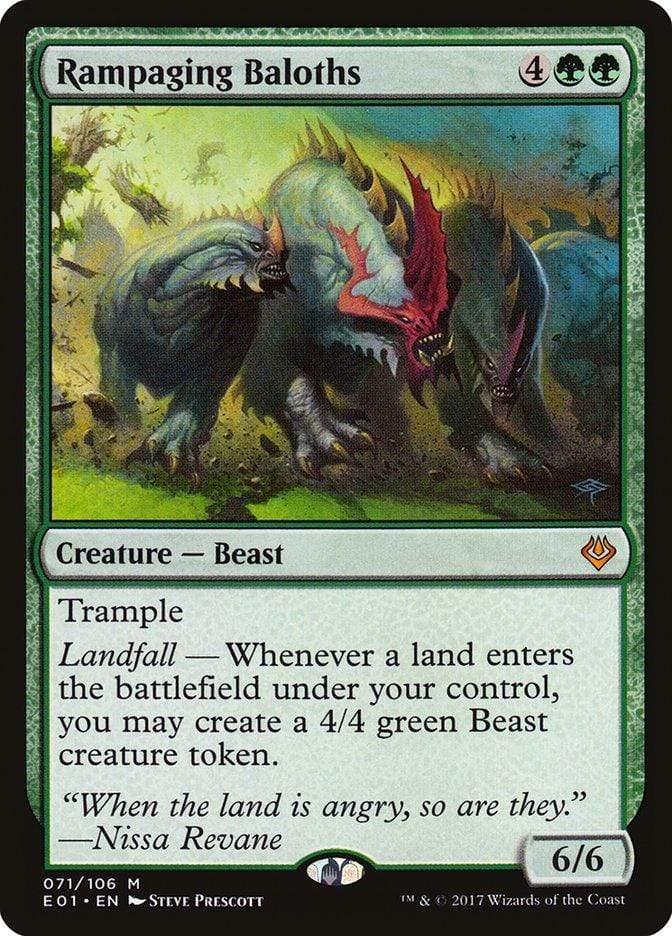 Magic: The Gathering MTG Single Rampaging Baloths [Archenemy: Nicol Bolas]