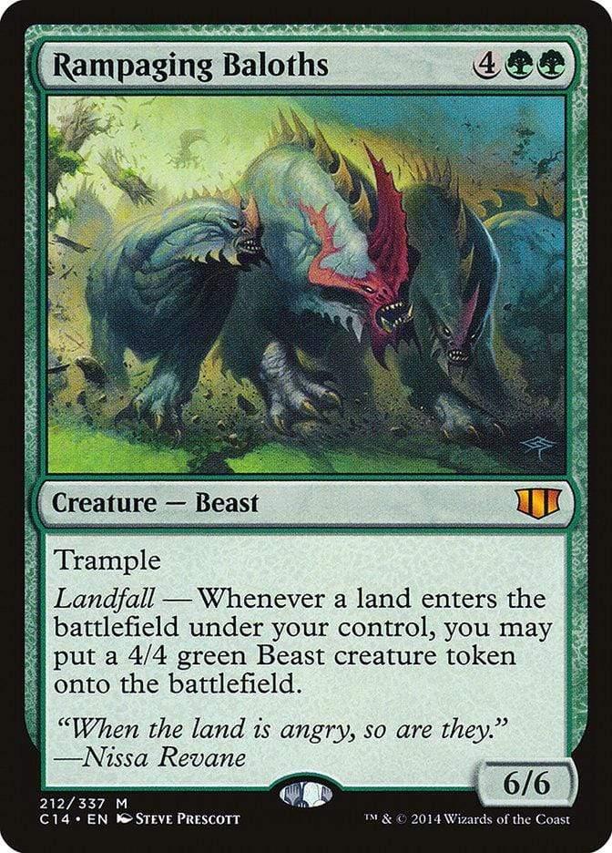 Magic: The Gathering MTG Single Rampaging Baloths [Commander 2014]