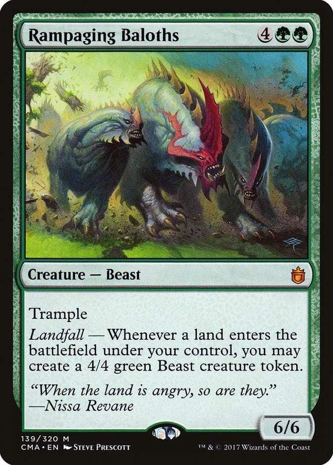 Magic: The Gathering MTG Single Rampaging Baloths [Commander Anthology]