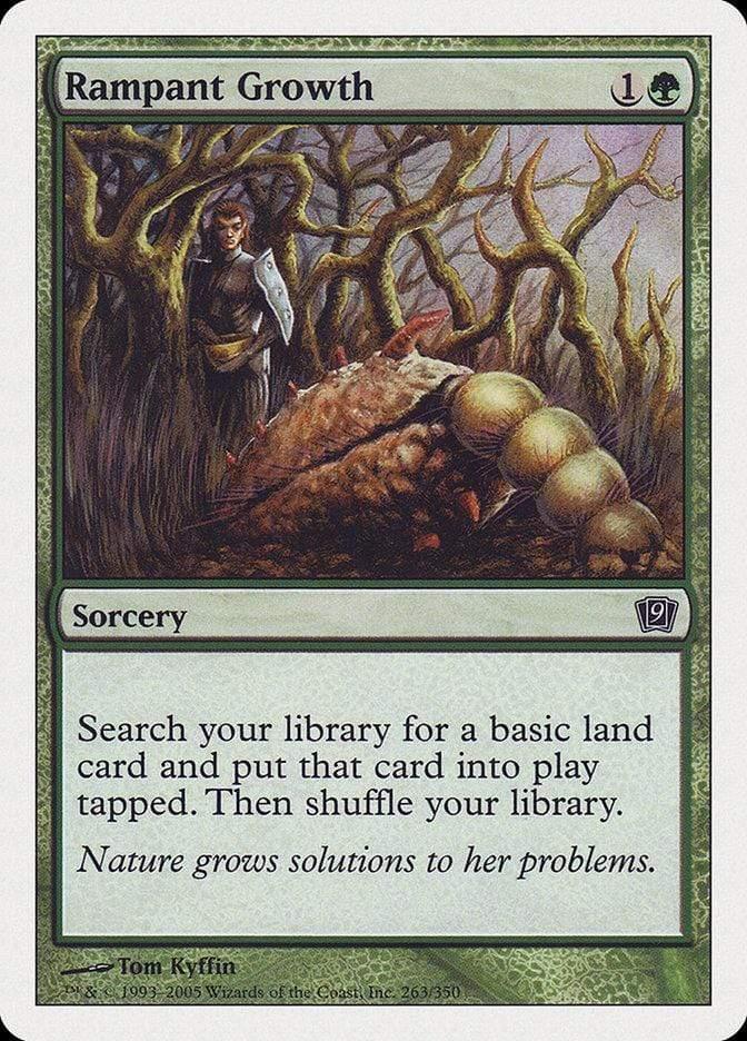 Magic: The Gathering MTG Single Rampant Growth [Ninth Edition]