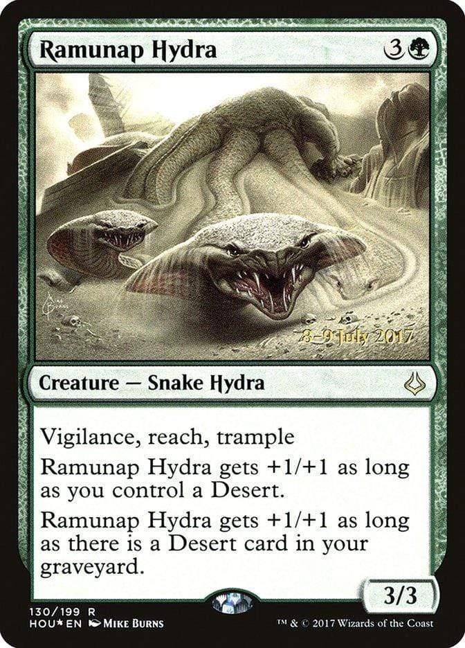 Magic: The Gathering MTG Single Ramunap Hydra  [Hour of Devastation Prerelease Promos]
