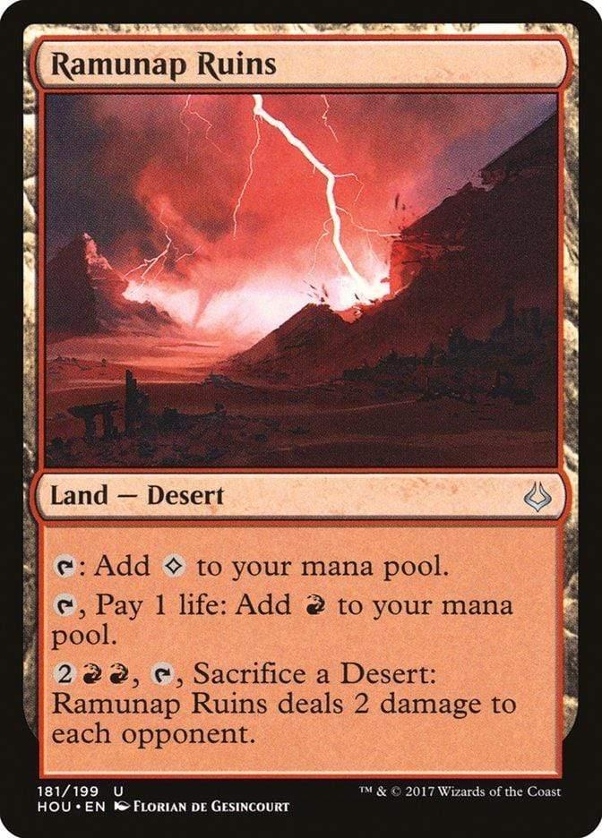 Magic: The Gathering MTG Single Ramunap Ruins [Hour of Devastation]
