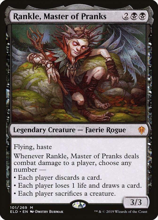Magic: The Gathering MTG Single Rankle, Master of Pranks [Throne of Eldraine]