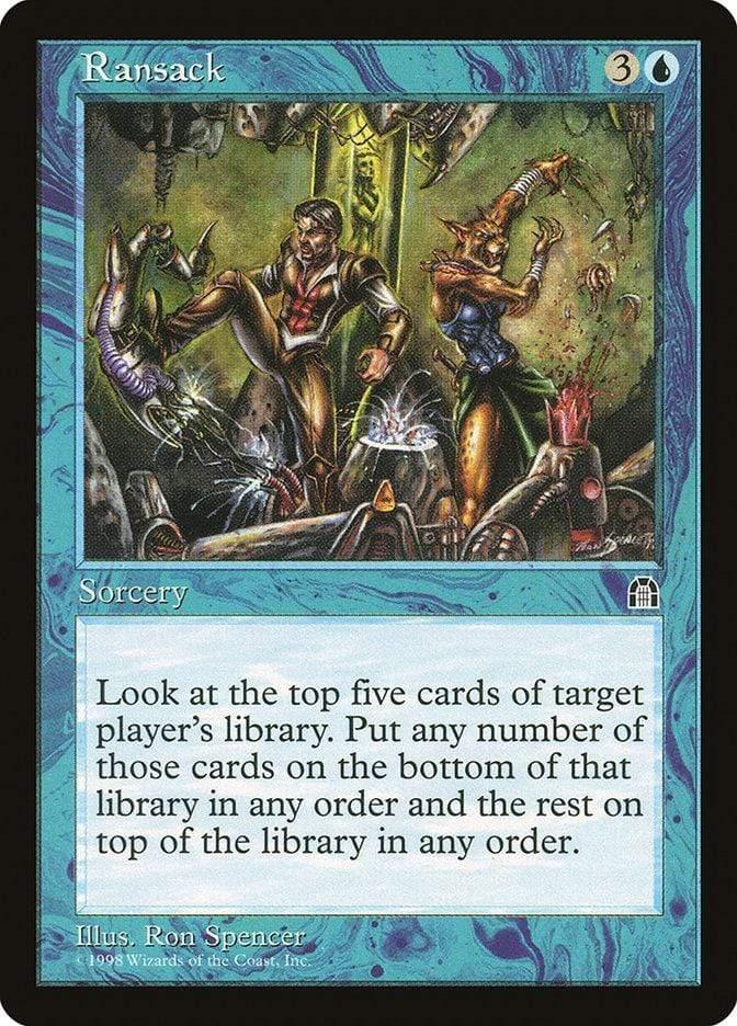 Magic: The Gathering MTG Single Ransack [Stronghold]