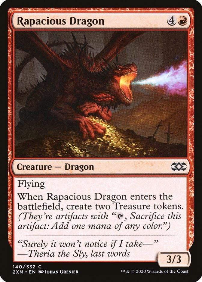 Magic: The Gathering MTG Single Rapacious Dragon [Double Masters]