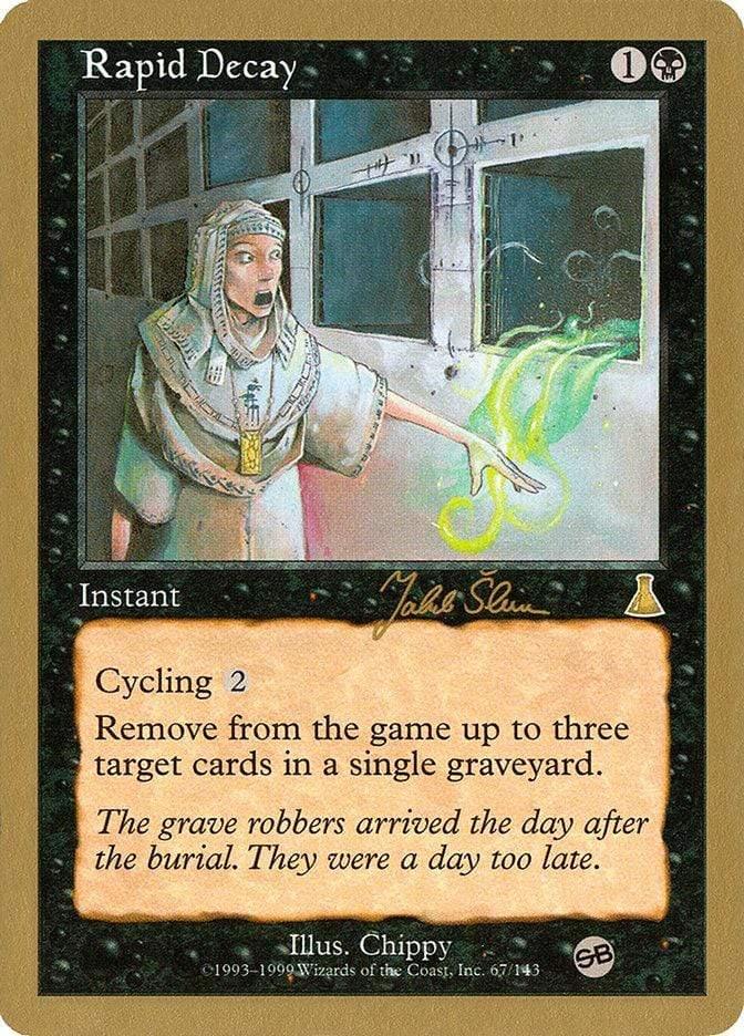 Magic: The Gathering MTG Single Rapid Decay [World Championship Decks 1999]