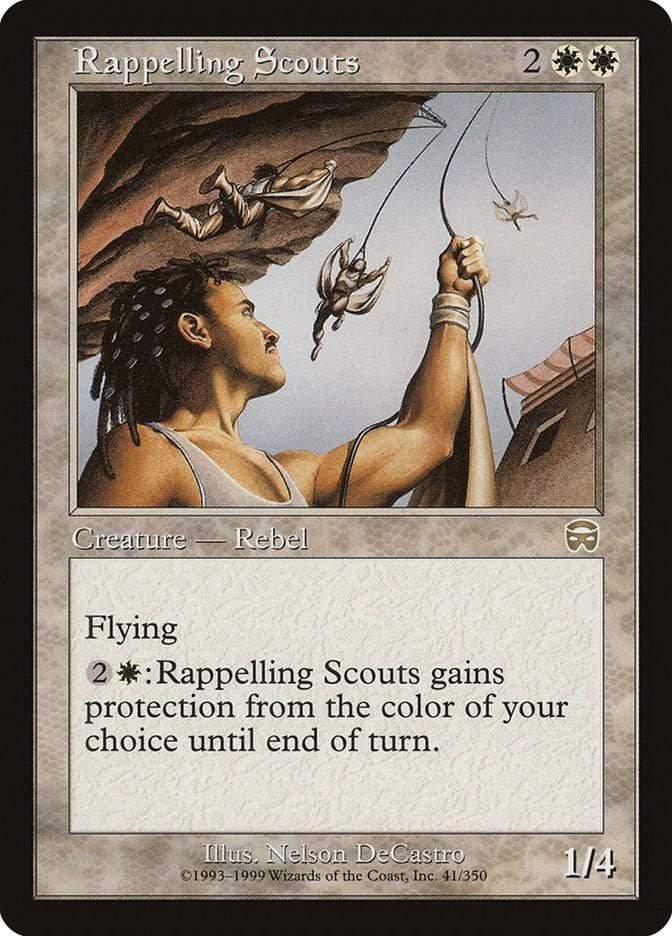 Magic: The Gathering MTG Single Rappelling Scouts [Mercadian Masques]
