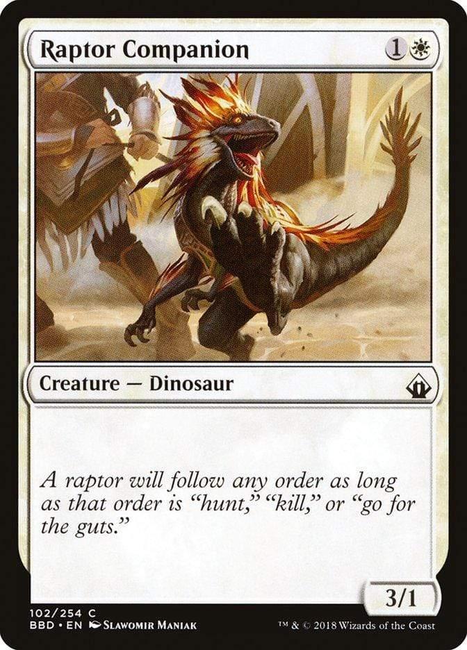 Magic: The Gathering MTG Single Raptor Companion [Battlebond]