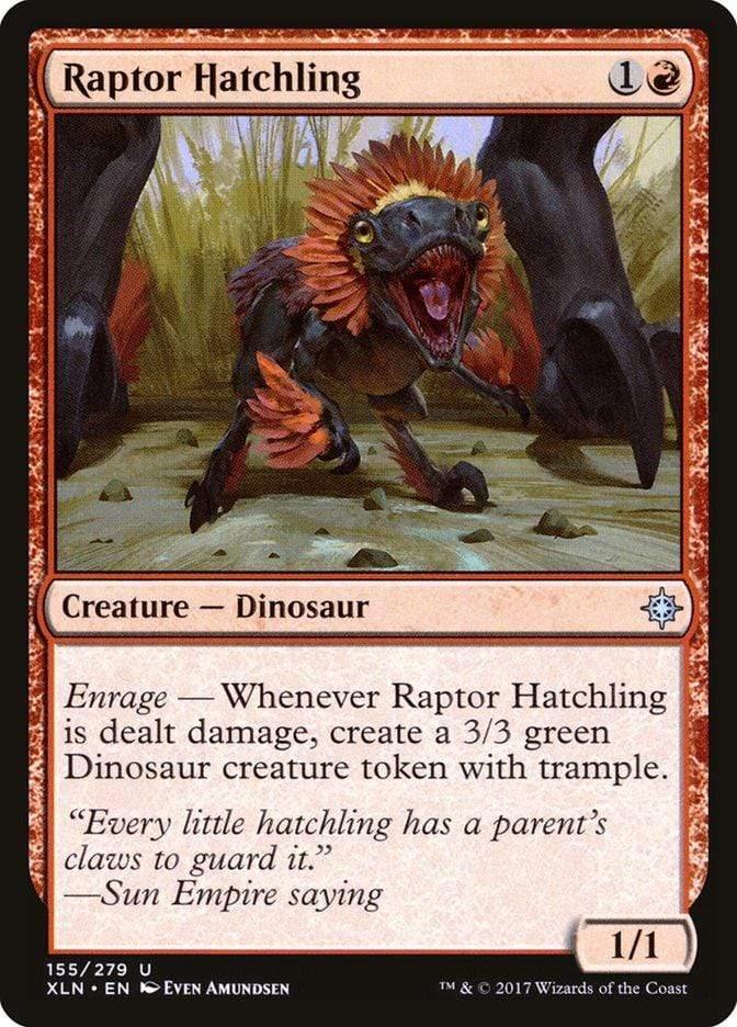 Magic: The Gathering MTG Single Raptor Hatchling [Ixalan]