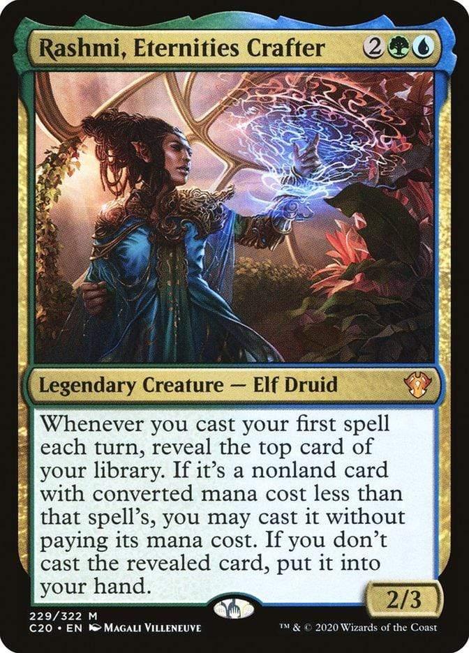 Magic: The Gathering MTG Single Rashmi, Eternities Crafter [Commander 2020]