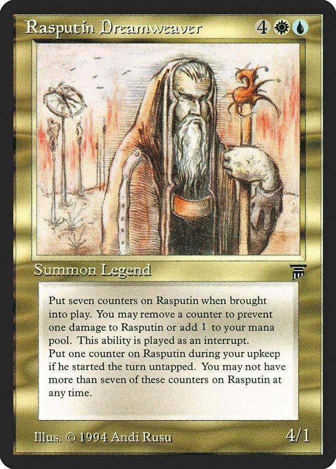 Magic: The Gathering MTG Single Rasputin Dreamweaver [Legends]