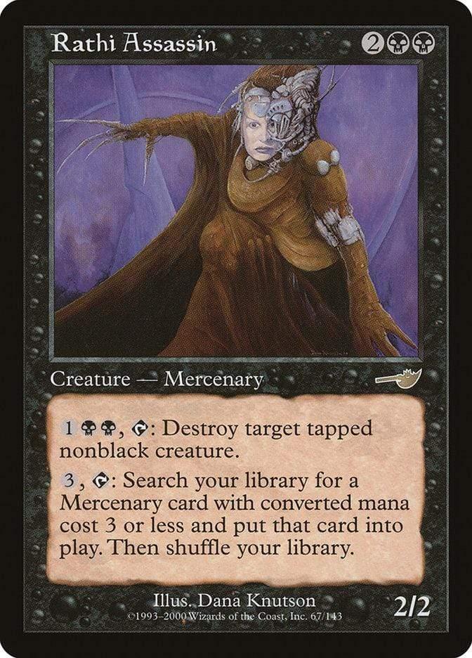 Magic: The Gathering MTG Single Rathi Assassin [Nemesis]