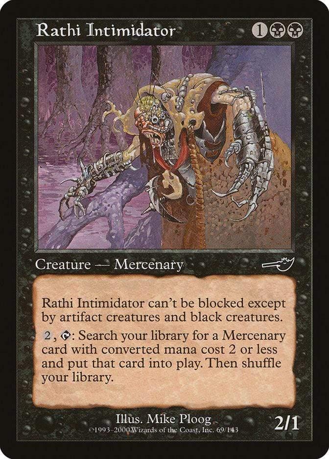 Magic: The Gathering MTG Single Rathi Intimidator [Nemesis]