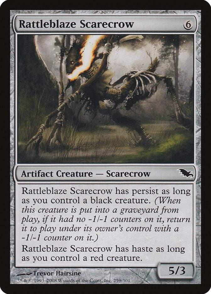 Magic: The Gathering MTG Single Rattleblaze Scarecrow [Shadowmoor]