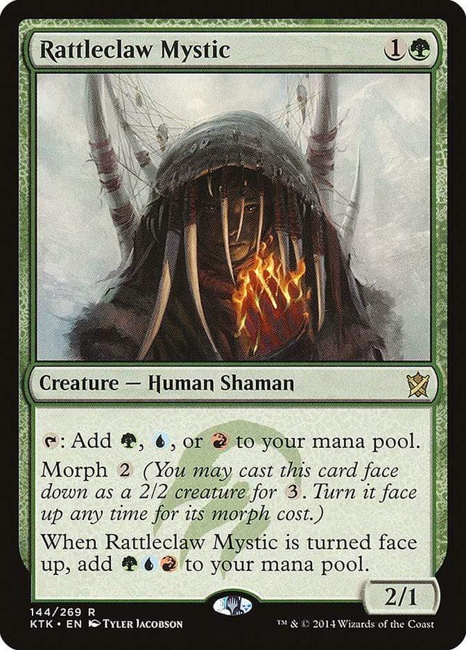 Magic: The Gathering MTG Single Rattleclaw Mystic [Khans of Tarkir]
