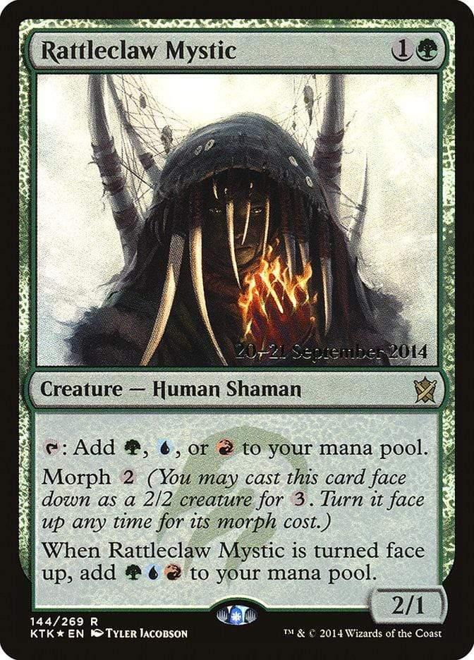 Magic: The Gathering MTG Single Rattleclaw Mystic  [Khans of Tarkir Prerelease Promos]