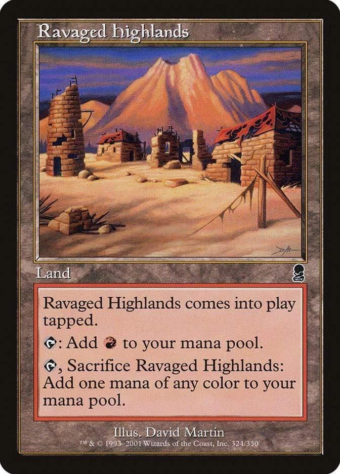Magic: The Gathering MTG Single Ravaged Highlands [Odyssey]