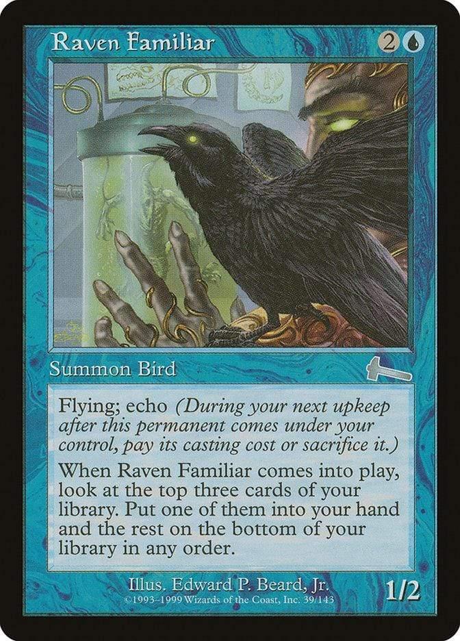 Magic: The Gathering MTG Single Raven Familiar [Urza's Legacy]