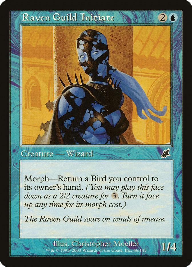 Magic: The Gathering MTG Single Raven Guild Initiate [Scourge]
