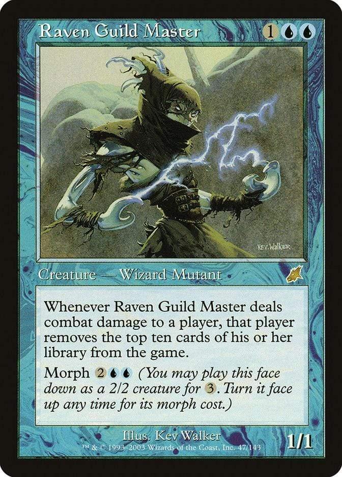 Magic: The Gathering MTG Single Raven Guild Master [Scourge]