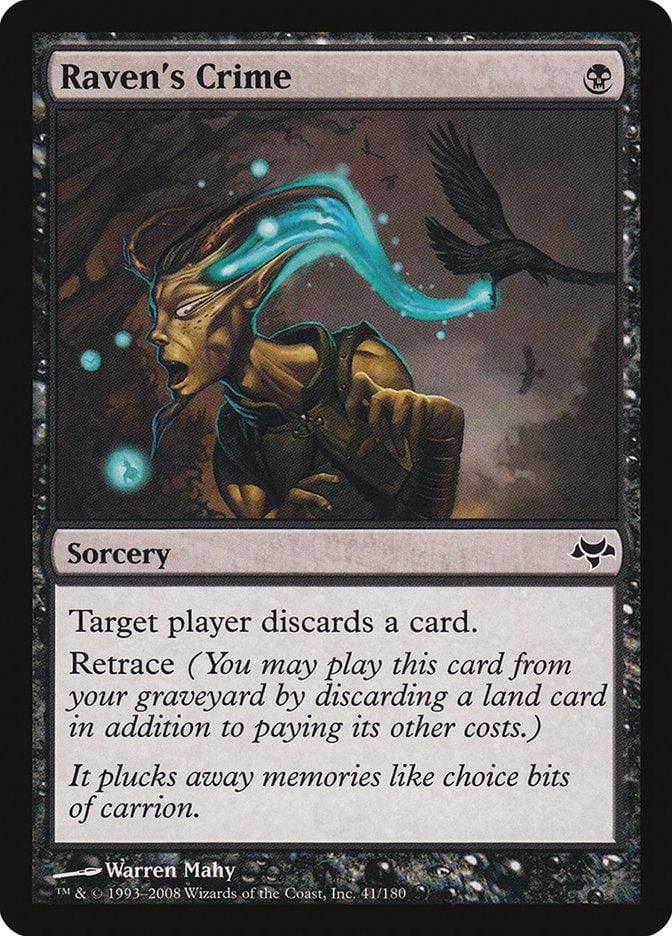 Magic: The Gathering MTG Single Raven's Crime [Eventide]