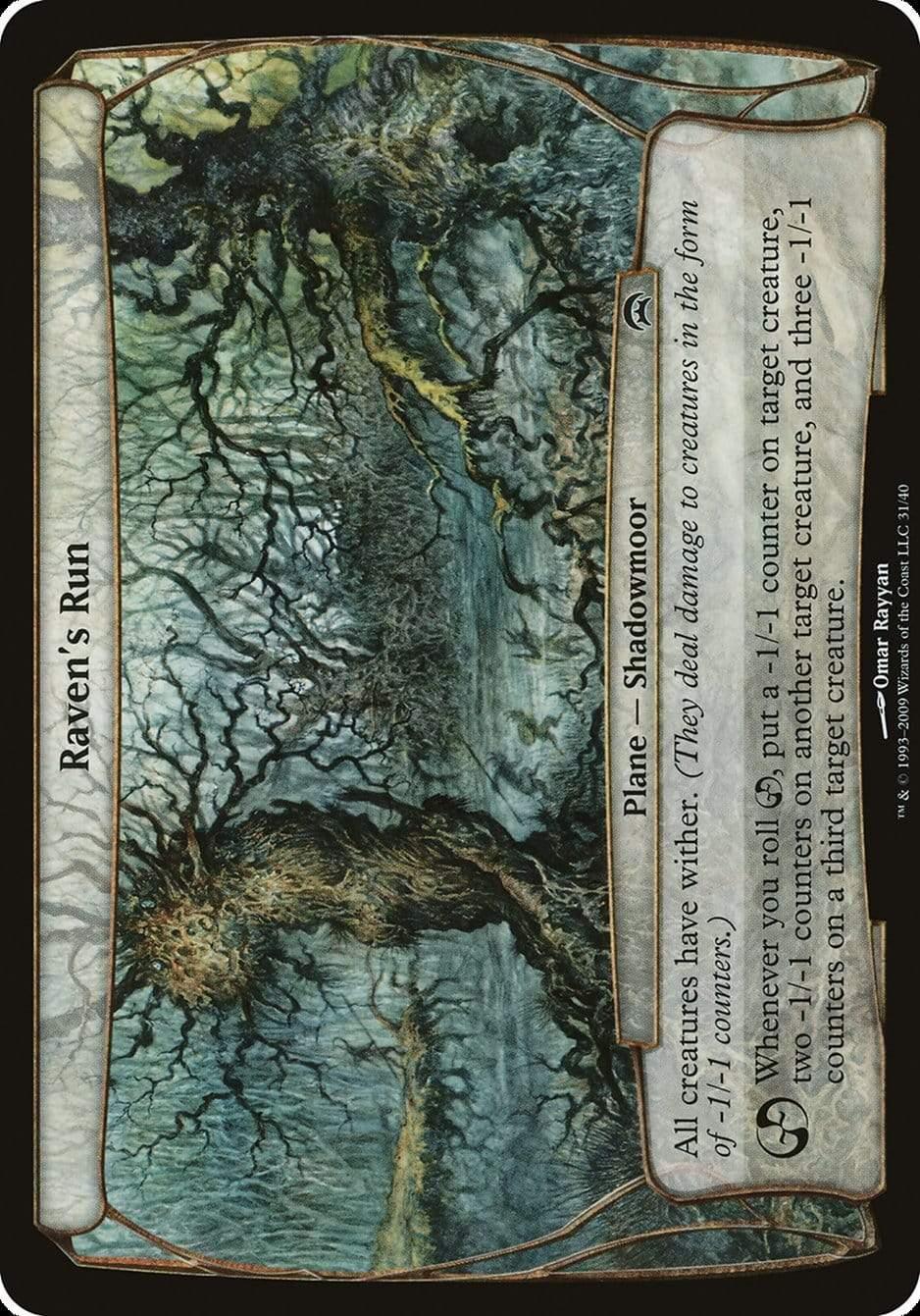 Magic: The Gathering MTG Single Raven's Run (Planes) [Planechase Planes]